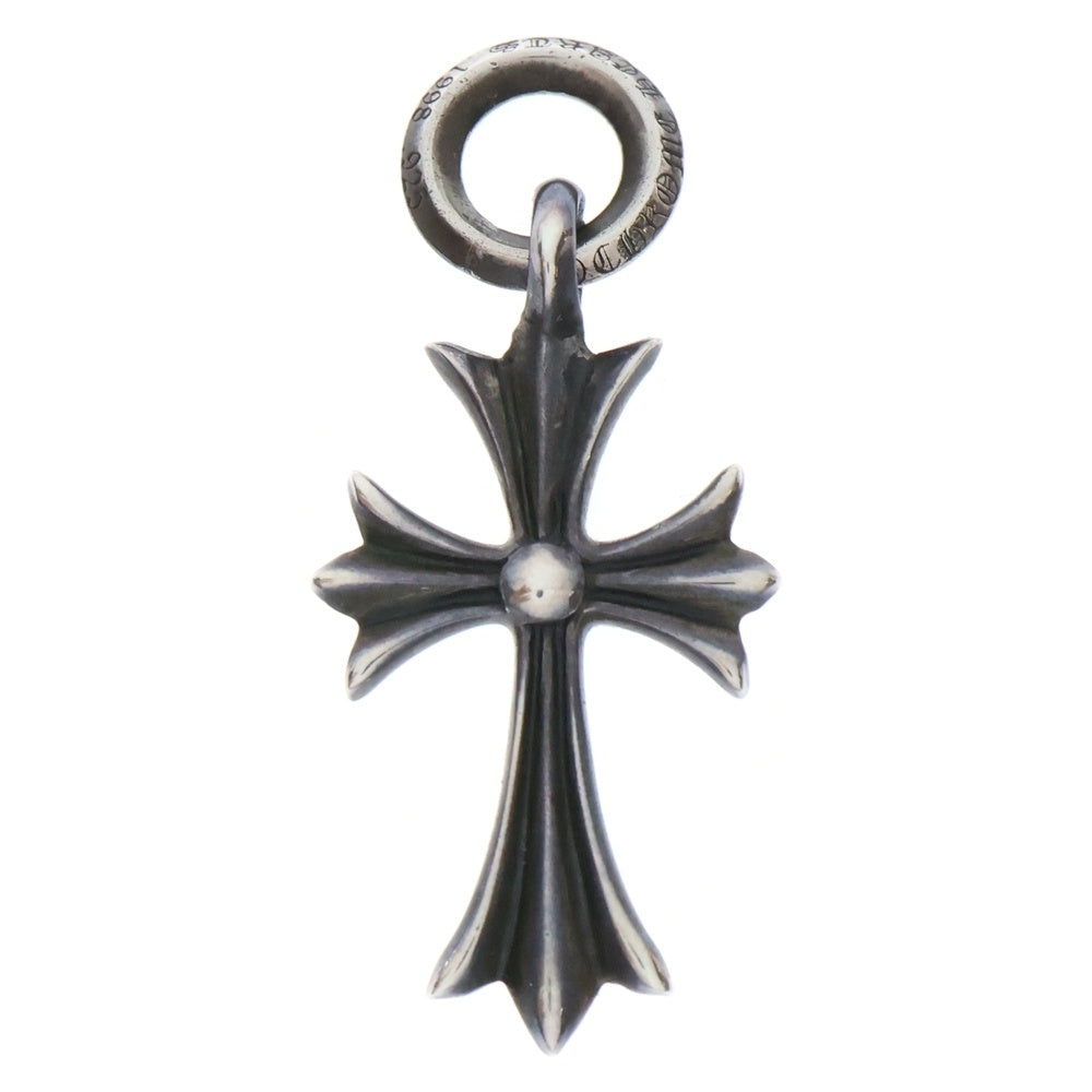 CHROME HEARTS(クロムハーツ) TINY CH CROSS タイニーCHクロス チャーム ネックレストップ シルバー BCA382