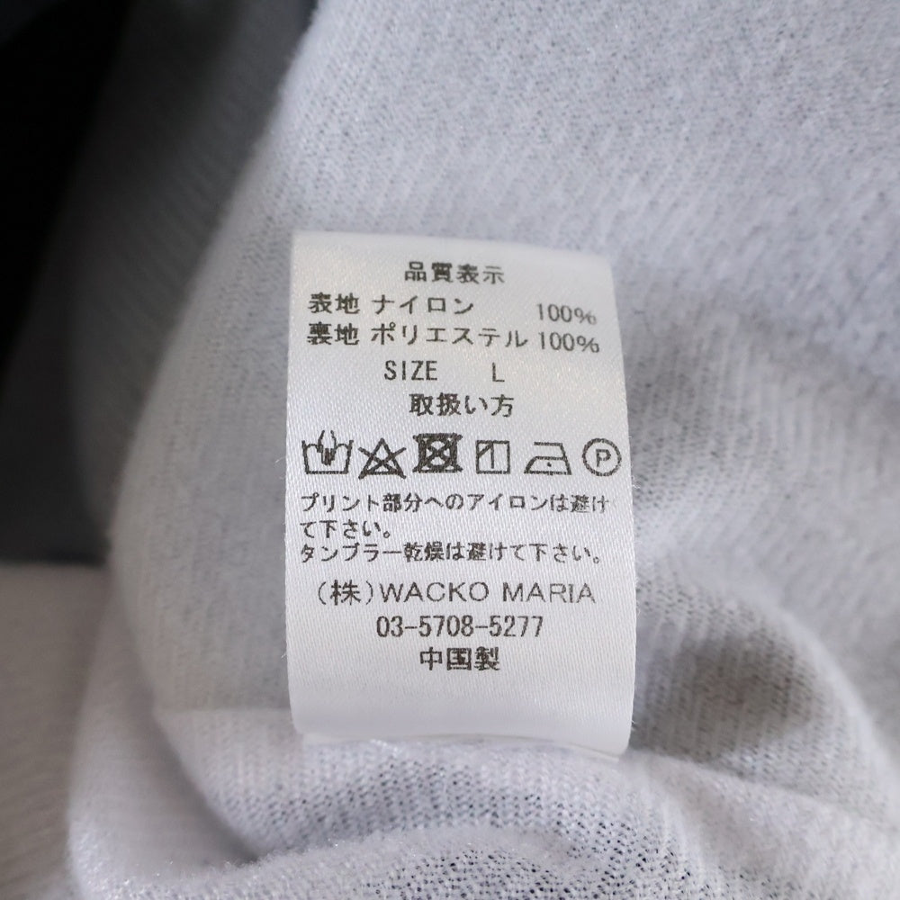 WACKO MARIA(ワコマリア) 23AW COACH JACKET コーチジャケット ブラック 23FWE-WMO-BL01