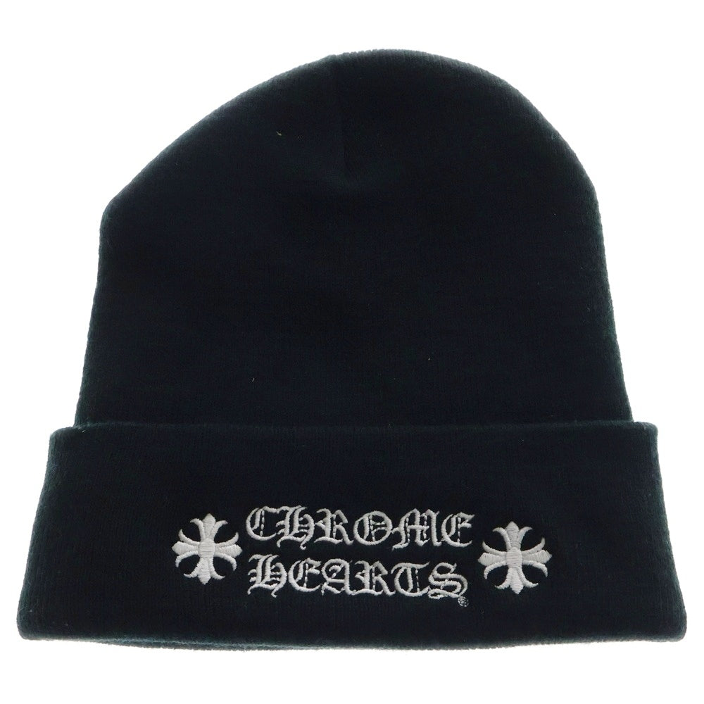 CHROME HEARTS(クロムハーツ) WATCH CAP CHプラス ビーニー ニットキャップ ブラック