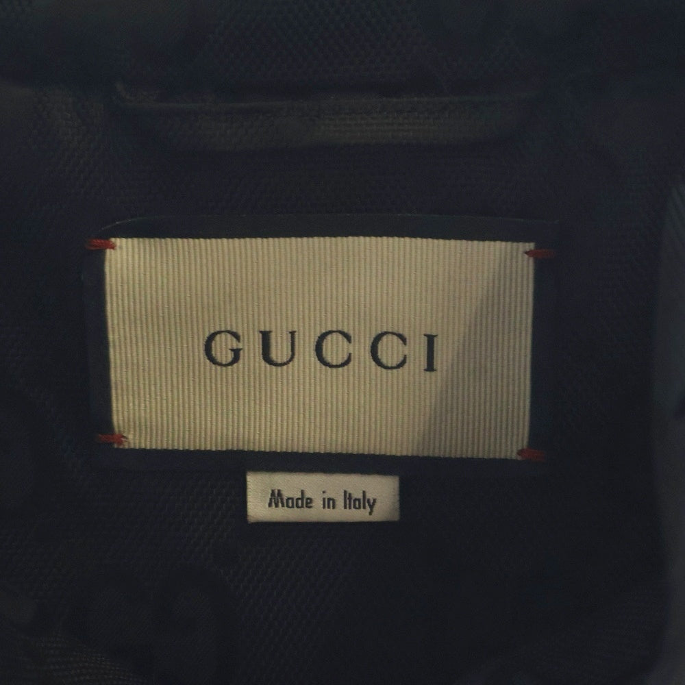 GUCCI(グッチ) Off The Grid GG柄 ジップアップナイロンジャケット ブラック 631216 ZAEBN