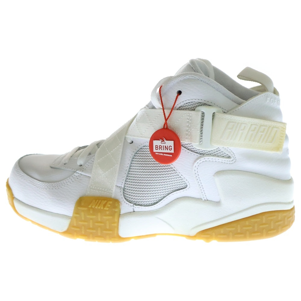 NIKE(ナイキ) AIR RAID WHITE GUM エアレイド ホワイトガム ミッドカットスニーカー ホワイト US8.5/26.5cm DJ5974-100