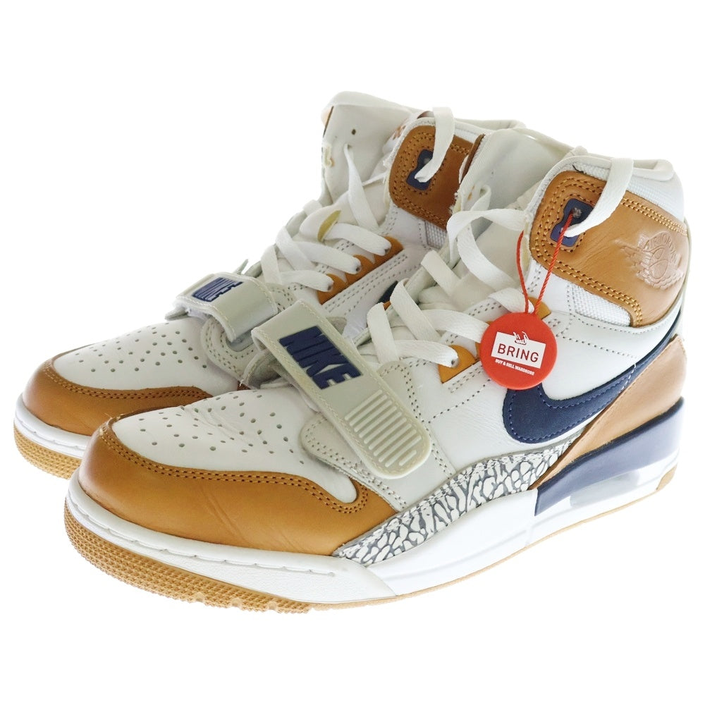NIKE(ナイキ) × JUST DON AIR JORDAN LEGACY 312 GINGER ジャストドン エアジョーダン レガシー 312 ジンジャー ハイカットスニーカー US8.5/26.5cm AQ4160-140