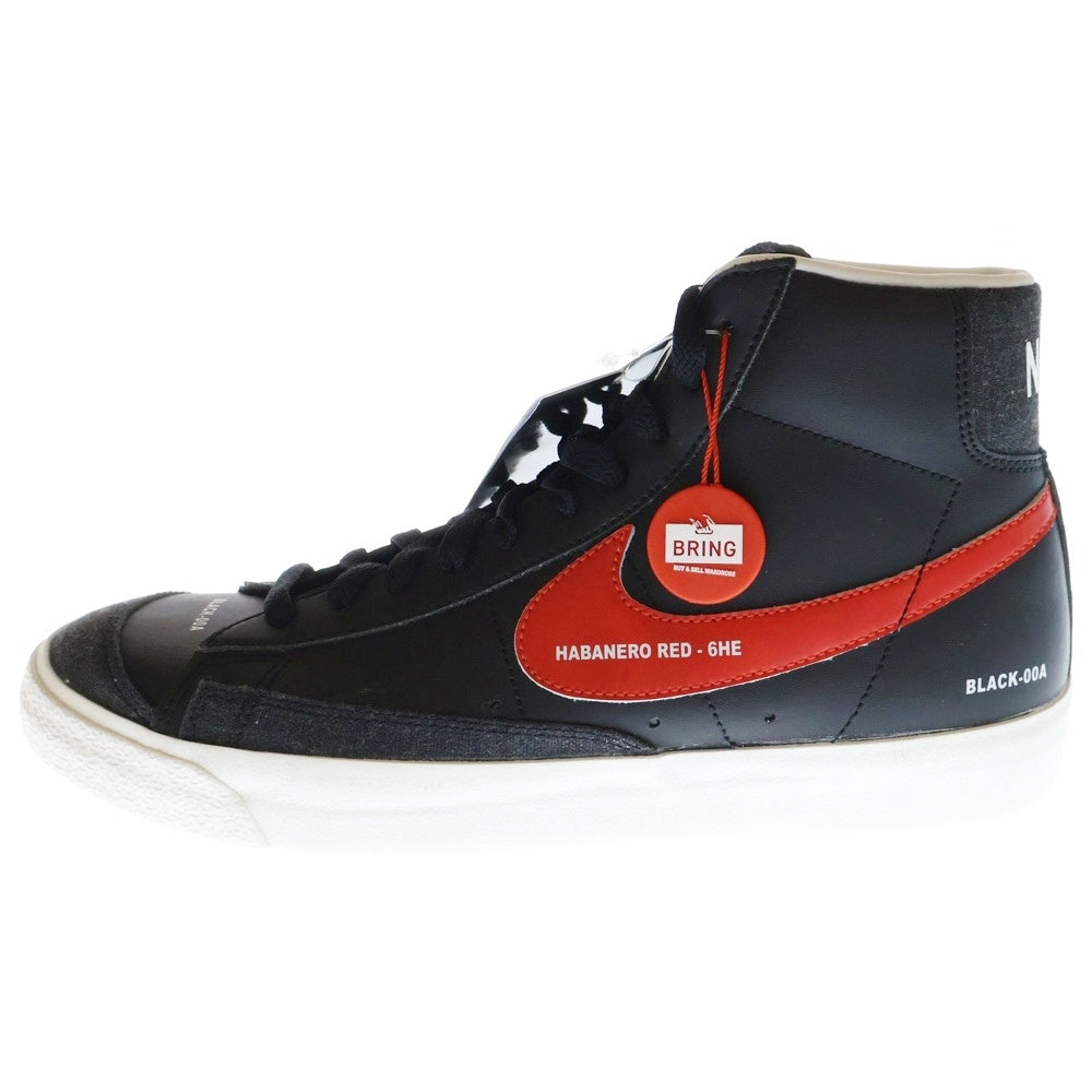 NIKE(ナイキ) WMNS BLAZER MID 77 DA2142-046 ウィメンズ ブレザー ミッドカットスニーカー ブラック US10.5/27.5cm
