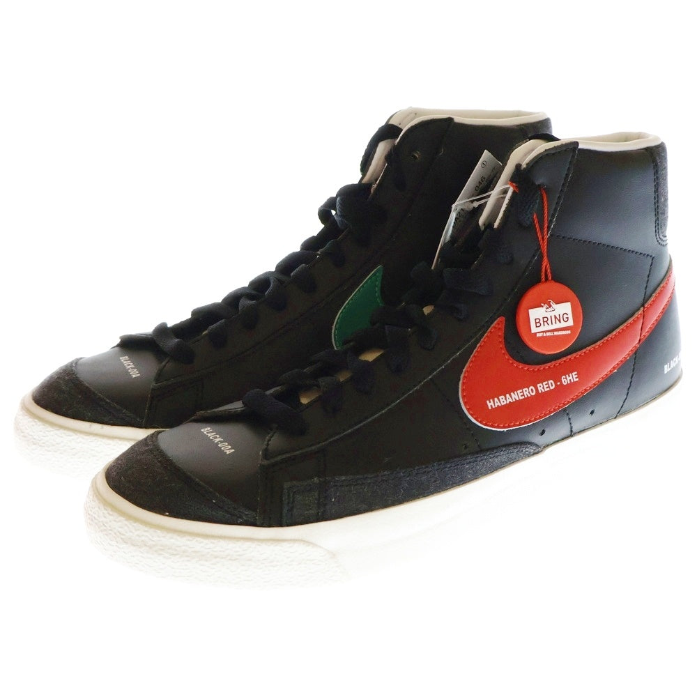 NIKE(ナイキ) WMNS BLAZER MID 77 DA2142-046 ウィメンズ ブレザー ミッドカットスニーカー ブラック US10.5/27.5cm