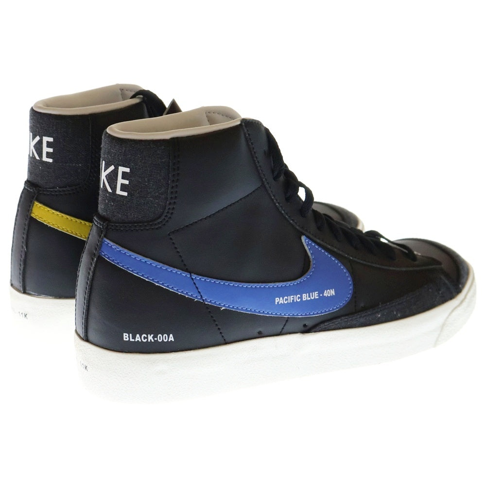 NIKE(ナイキ) WMNS BLAZER MID 77 DA2142-046 ウィメンズ ブレザー ミッドカットスニーカー ブラック US10.5/27.5cm