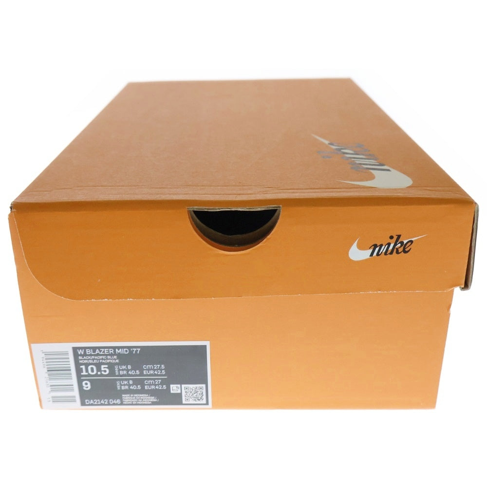 NIKE(ナイキ) WMNS BLAZER MID 77 DA2142-046 ウィメンズ ブレザー ミッドカットスニーカー ブラック US10.5/27.5cm