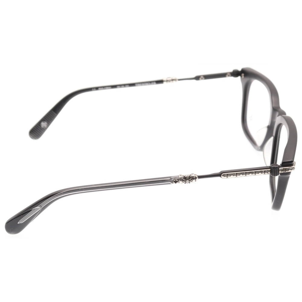 CHROME HEARTS(クロムハーツ) TRESTICLES CH クロステンプル マッドフレーム ウェリントン サングラス メガネ ブラック/シルバー