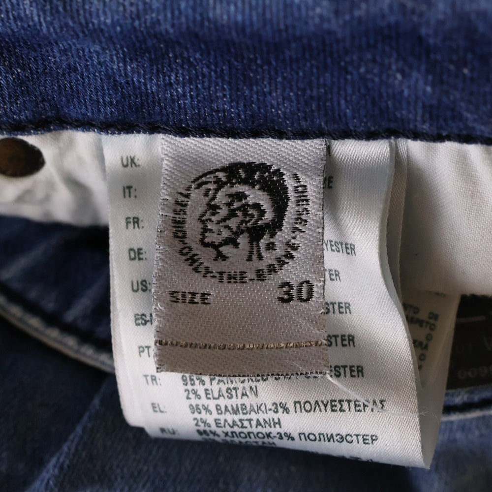 DIESEL(ディーゼル) KROOLEY-X-T JOGG JEANS スウェットジーンズ ジョグデニムパンツ インディゴ