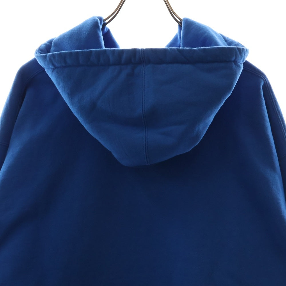 SUPREME(シュプリーム) 22SS Cropped Panels Hooded Sweatshirt Bright Blue クロップドパネル プルオーバーパーカー ブライトブルー フーディ