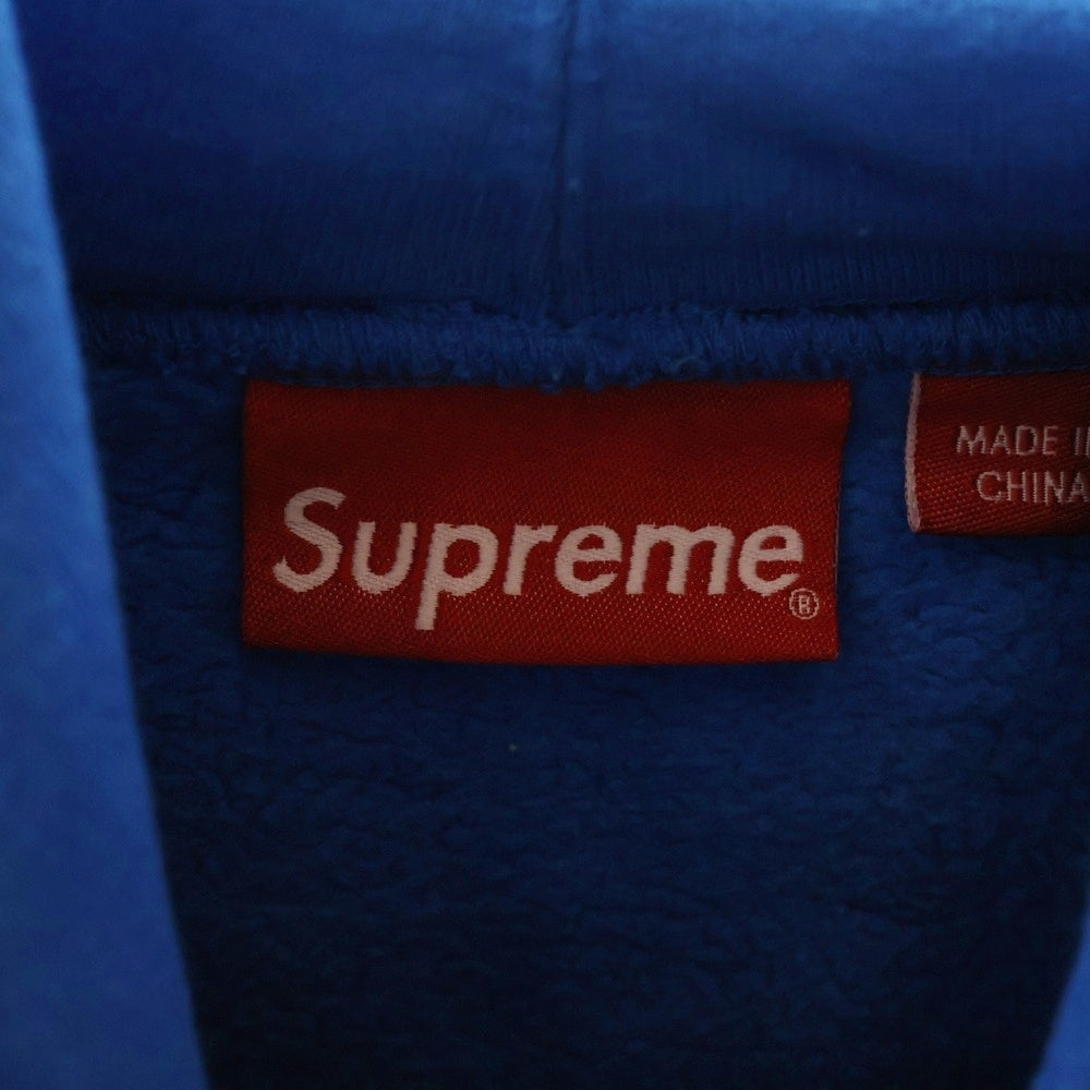SUPREME(シュプリーム) 22SS Cropped Panels Hooded Sweatshirt Bright Blue クロップドパネル プルオーバーパーカー ブライトブルー フーディ