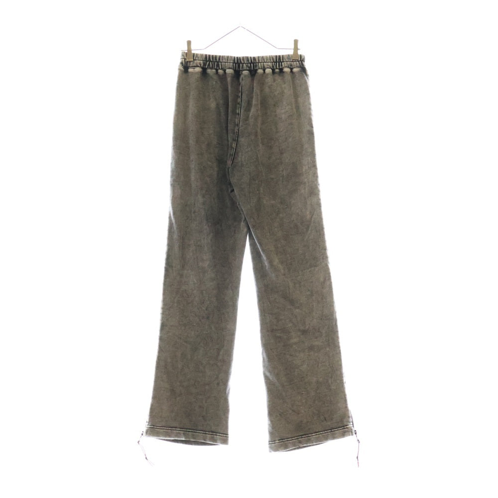 DIESEL(ディーゼル) AWSB-DELANEY-HT51 サイドジップ フレア スウェットパンツ グレー レディース A15440