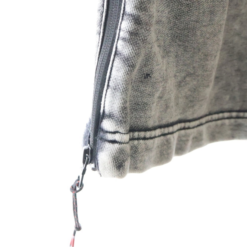 DIESEL(ディーゼル) AWSB-DELANEY-HT51 サイドジップ フレア スウェットパンツ グレー レディース A15440