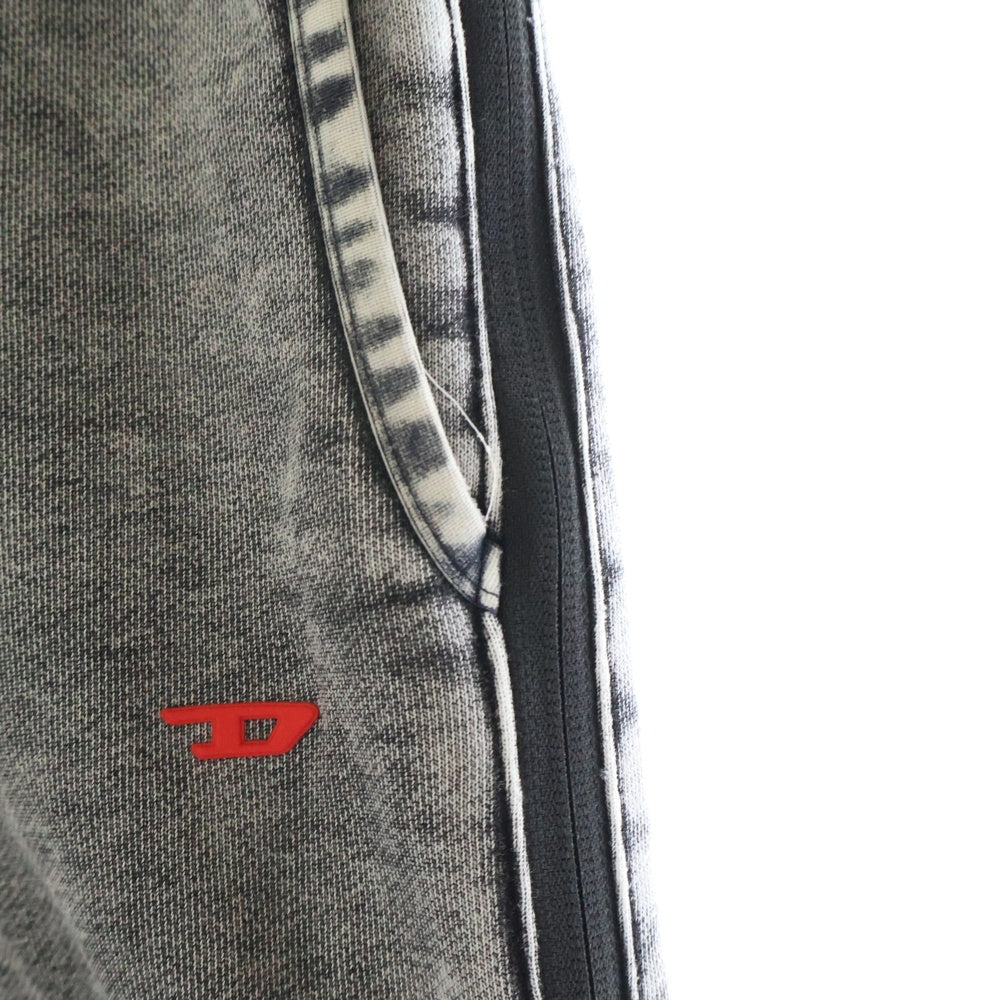 DIESEL(ディーゼル) AWSB-DELANEY-HT51 サイドジップ フレア スウェットパンツ グレー レディース A15440