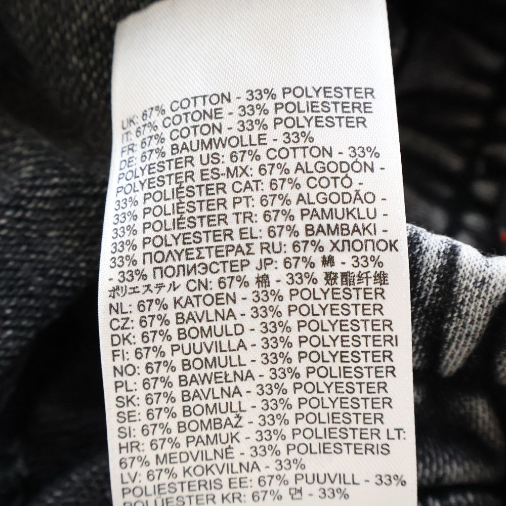 DIESEL(ディーゼル) AWSB-DELANEY-HT51 サイドジップ フレア スウェットパンツ グレー レディース A15440