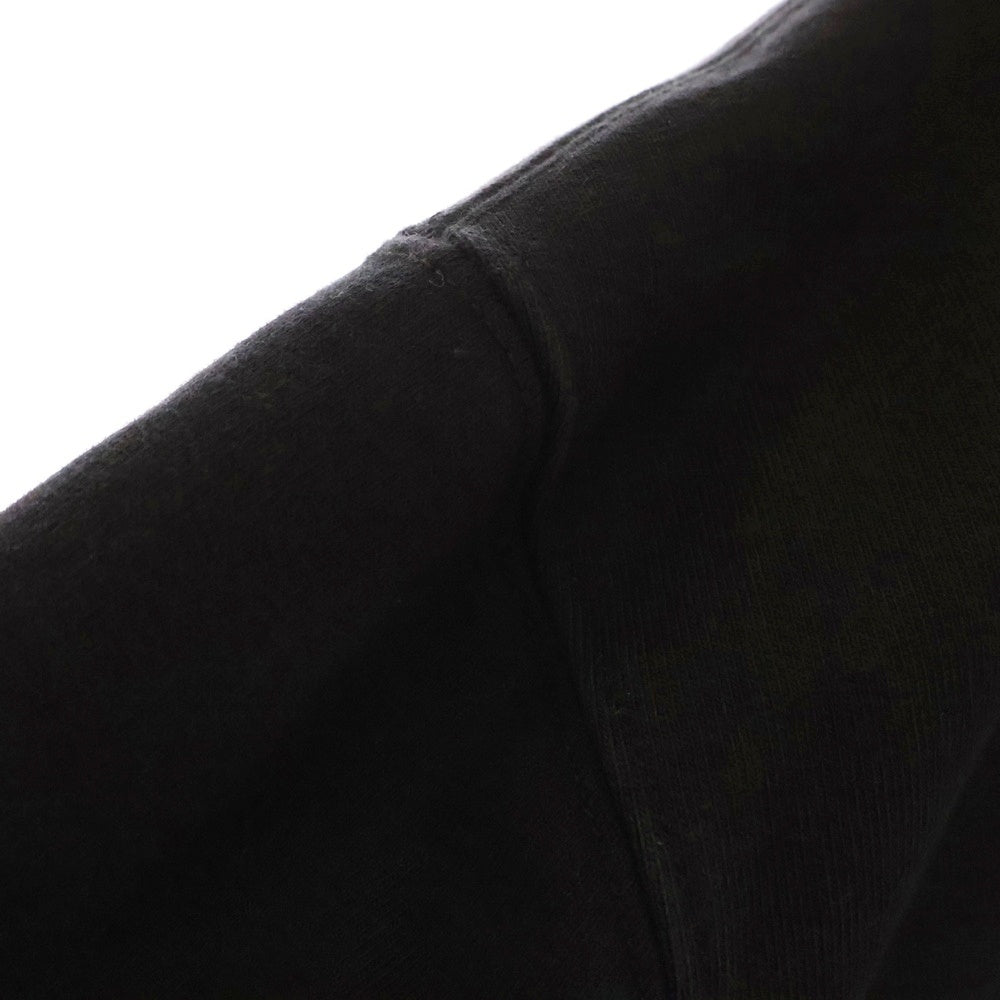 Maison Margiela(メゾンマルジェラ) 23SS オーバーサイズ カレンダーグラフィック ロゴ スウェットパーカー ブラック S50GU0202 S25505