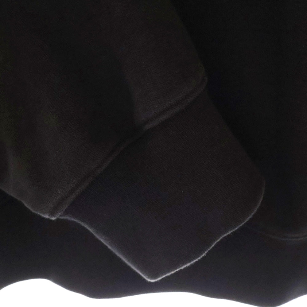 Maison Margiela(メゾンマルジェラ) 23SS オーバーサイズ カレンダーグラフィック ロゴ スウェットパーカー ブラック S50GU0202 S25505