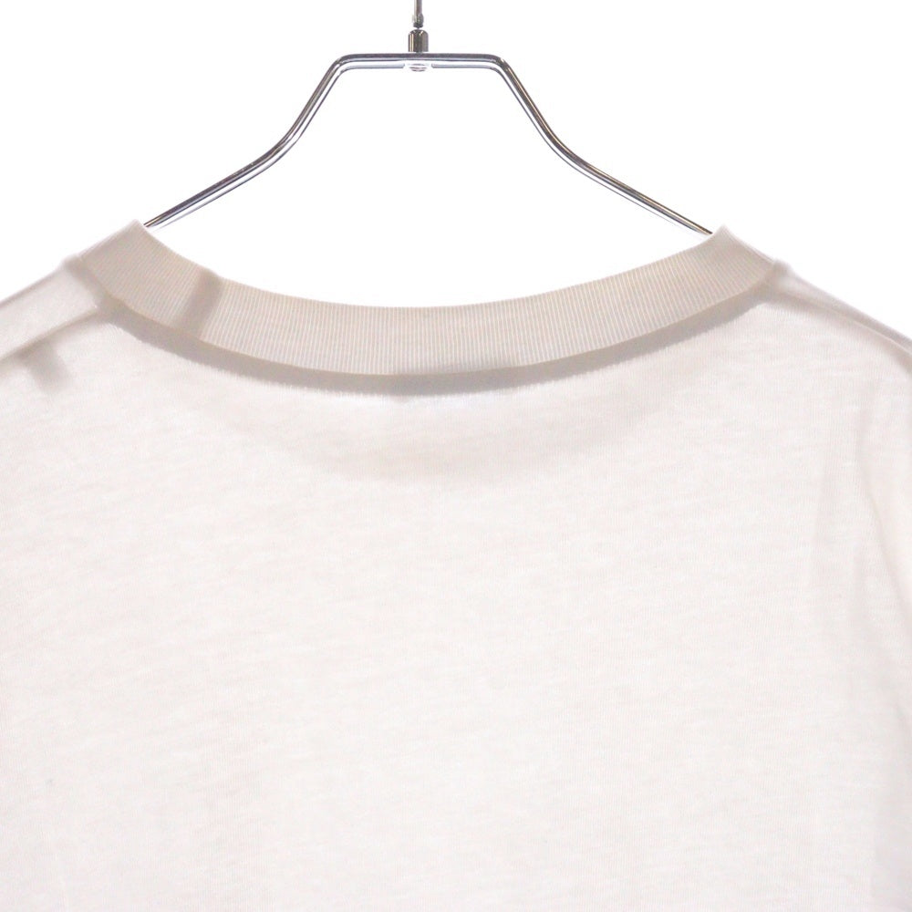MONCLER(モンクレール) 22AW HYKE アームロゴ ロングスリーブTシャツ 長袖カットソー ホワイト H209K8D00001M2546