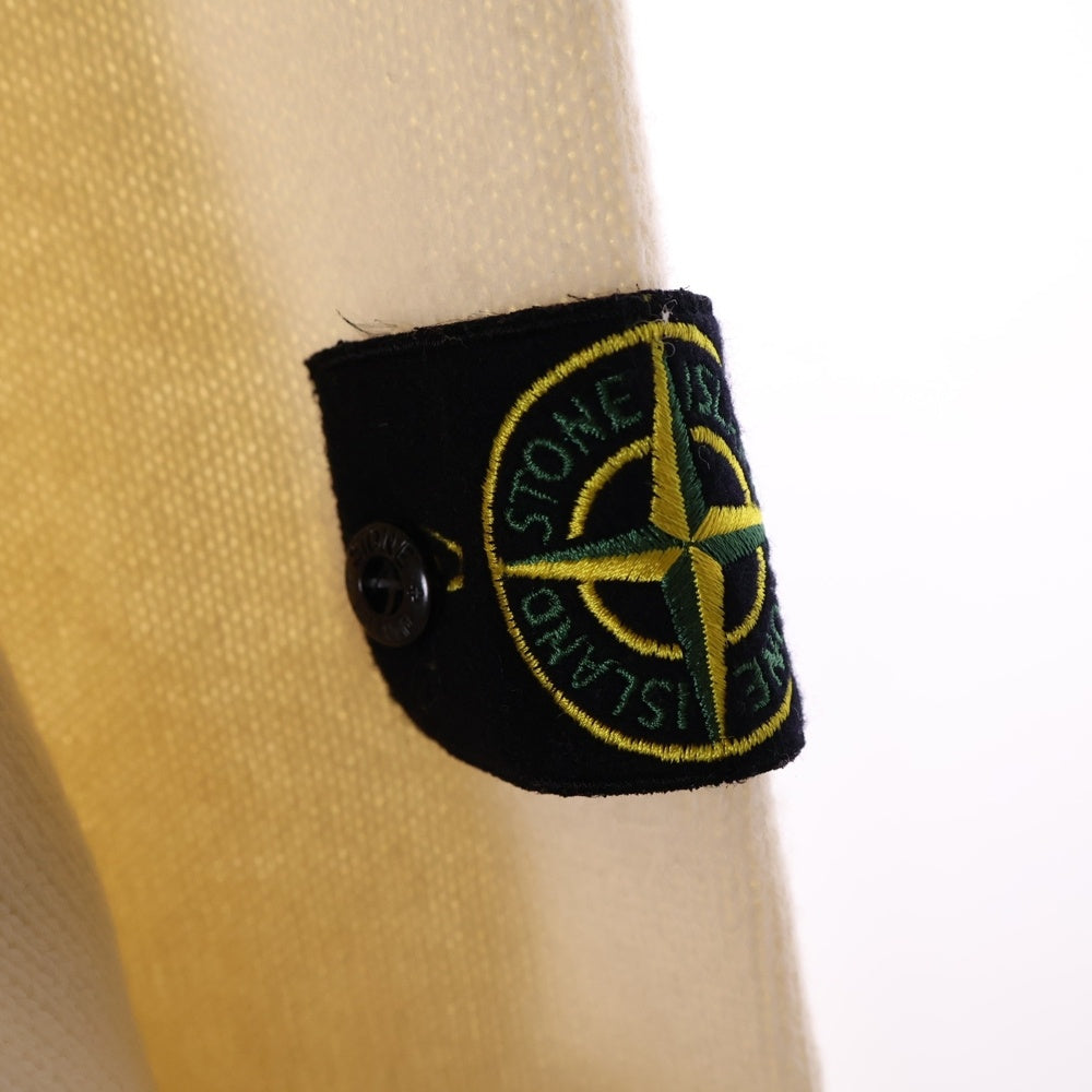 STONE ISLAND(ストーンアイランド) ワッペンパッチ クルーネック ニットセーター クリーム 7315552A3