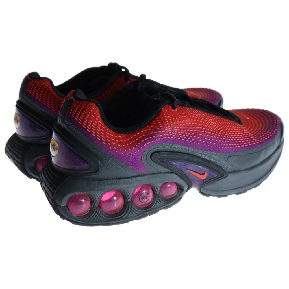 NIKE(ナイキ) AIR MAX DN VIVID PURPLE/LT CRIMSON-DK SMOKE GREY HQ3732-501 ローカットスニーカー シューズ パープル/レッド/ブラック US11/29cm
