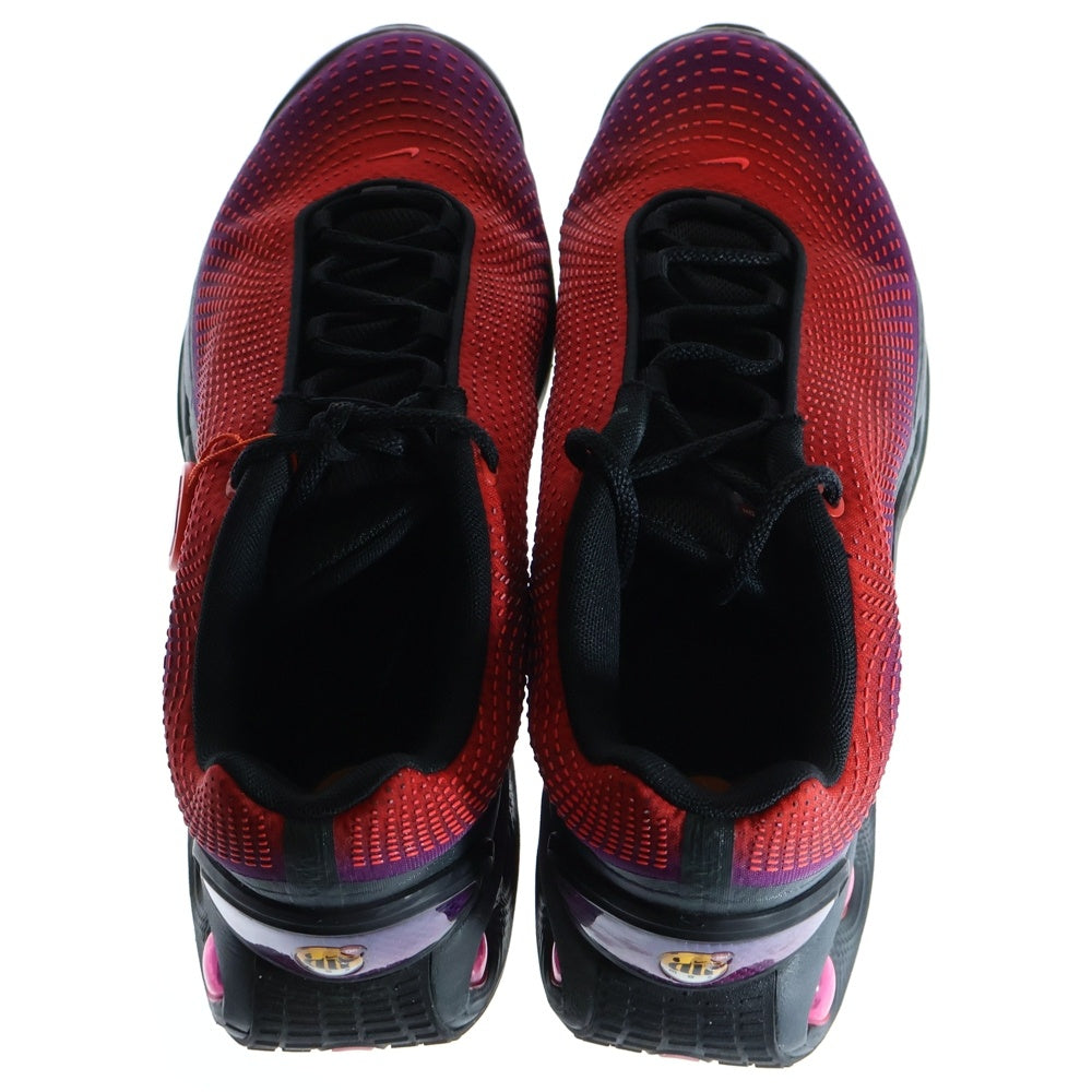 NIKE(ナイキ) AIR MAX DN VIVID PURPLE/LT CRIMSON-DK SMOKE GREY HQ3732-501 ローカットスニーカー シューズ パープル/レッド/ブラック US11/29cm