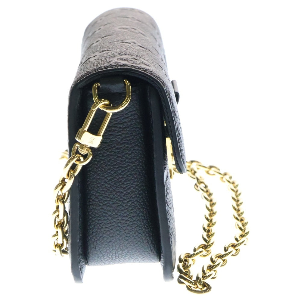LOUIS VUITTON(ルイヴィトン) ウォレット オン チェーン・メティス ショルダーバッグ レディース ブラック/ゴールド M82637