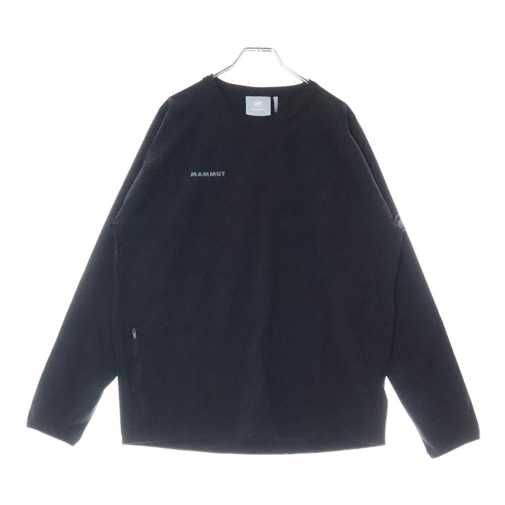 MAMMUT(マムート) Comfort Crew Neck コンフォート 長袖Tシャツ ロンT ロングスリーブカットソー ブラック 1011-02401