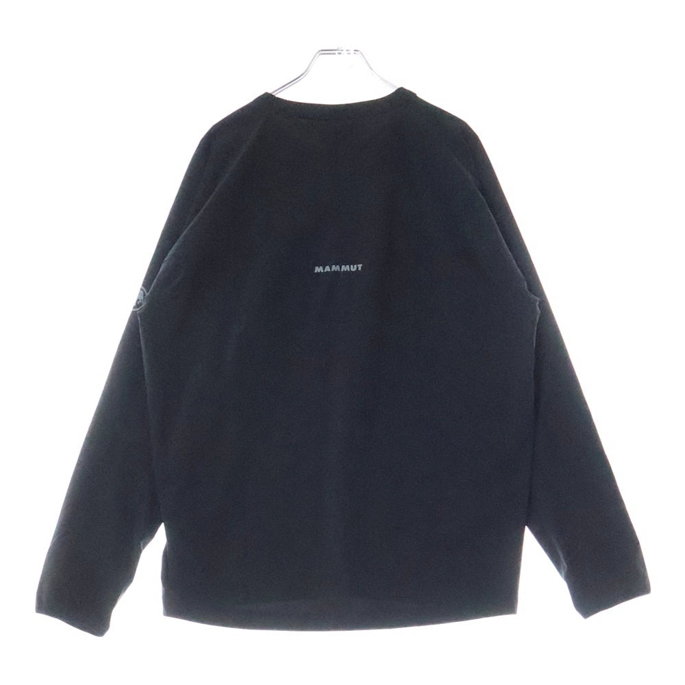 MAMMUT(マムート) Comfort Crew Neck コンフォート 長袖Tシャツ ロンT ロングスリーブカットソー ブラック 1011-02401