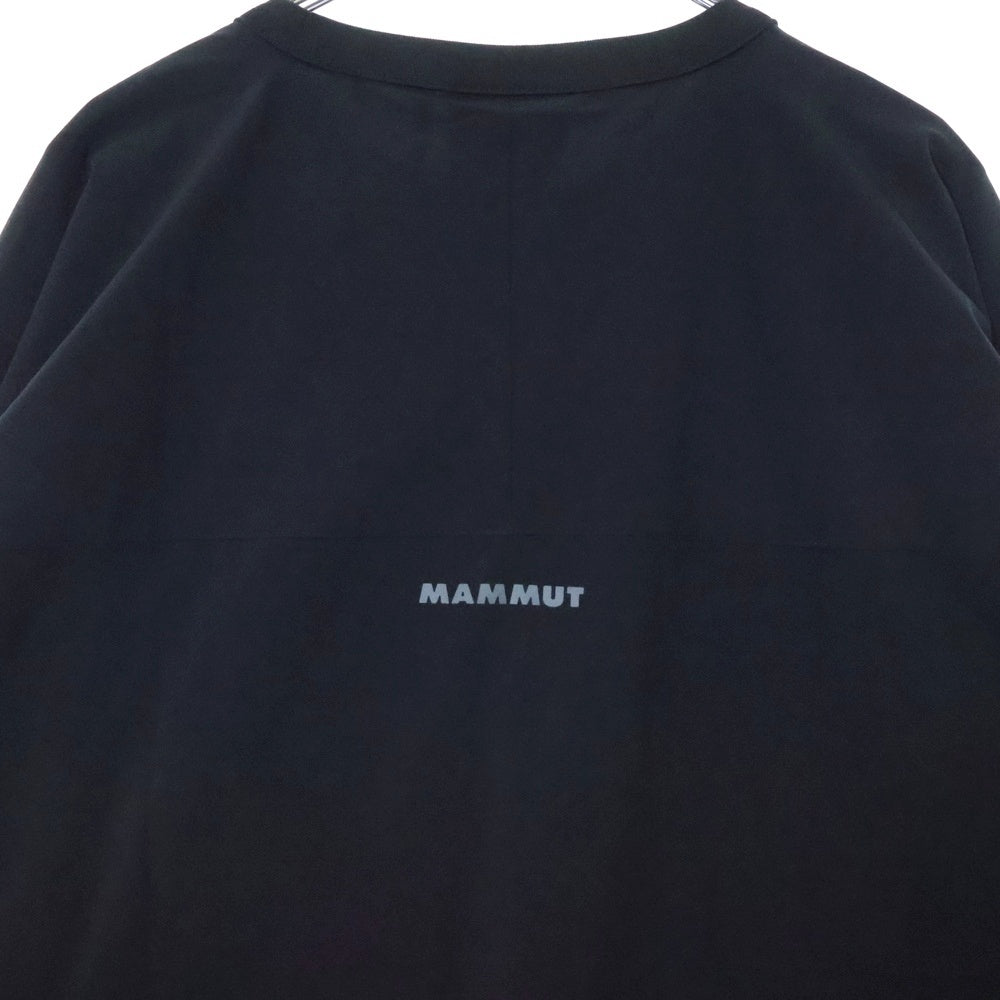 MAMMUT(マムート) Comfort Crew Neck コンフォート 長袖Tシャツ ロンT ロングスリーブカットソー ブラック 1011-02401