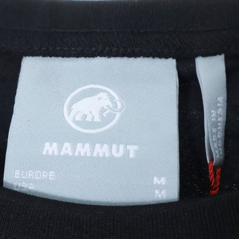 MAMMUT(マムート) Comfort Crew Neck コンフォート 長袖Tシャツ ロンT ロングスリーブカットソー ブラック 1011-02401