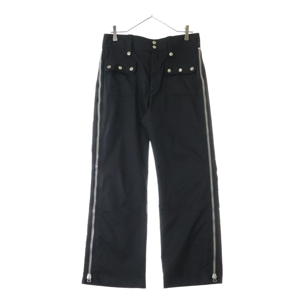 GUCCI(グッチ) 23SS METAMORFOSI ナイロン サイドジッパー トラックパンツ ブラック 710432 ZAHLW