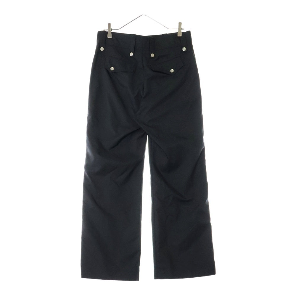 GUCCI(グッチ) 23SS METAMORFOSI ナイロン サイドジッパー トラックパンツ ブラック 710432 ZAHLW