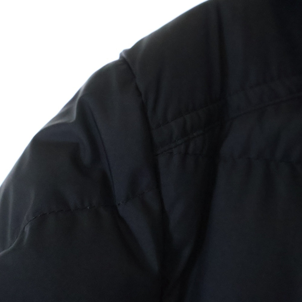 MONCLER(モンクレール) 22AW CARDERE GIUBBOTTO ロゴワッペン ジップアップ ダウンジャケット ブラック H20911A00105 54A81