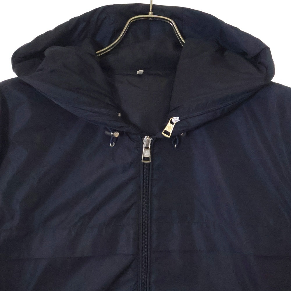 MONCLER(モンクレール) 18SS GRADIGNAN GIUBBOTTO ナイロン ジップアップ フーディー トラックジャケット ネイビー D10914163005 54155