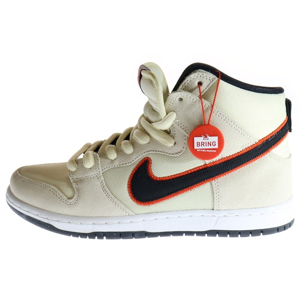 NIKE(ナイキ) SB Dunk High Pro Premium ダンク ハイ プロ プレミアム ハイカットスニーカー ホワイト DO9394-100 US8.5/26.5cm