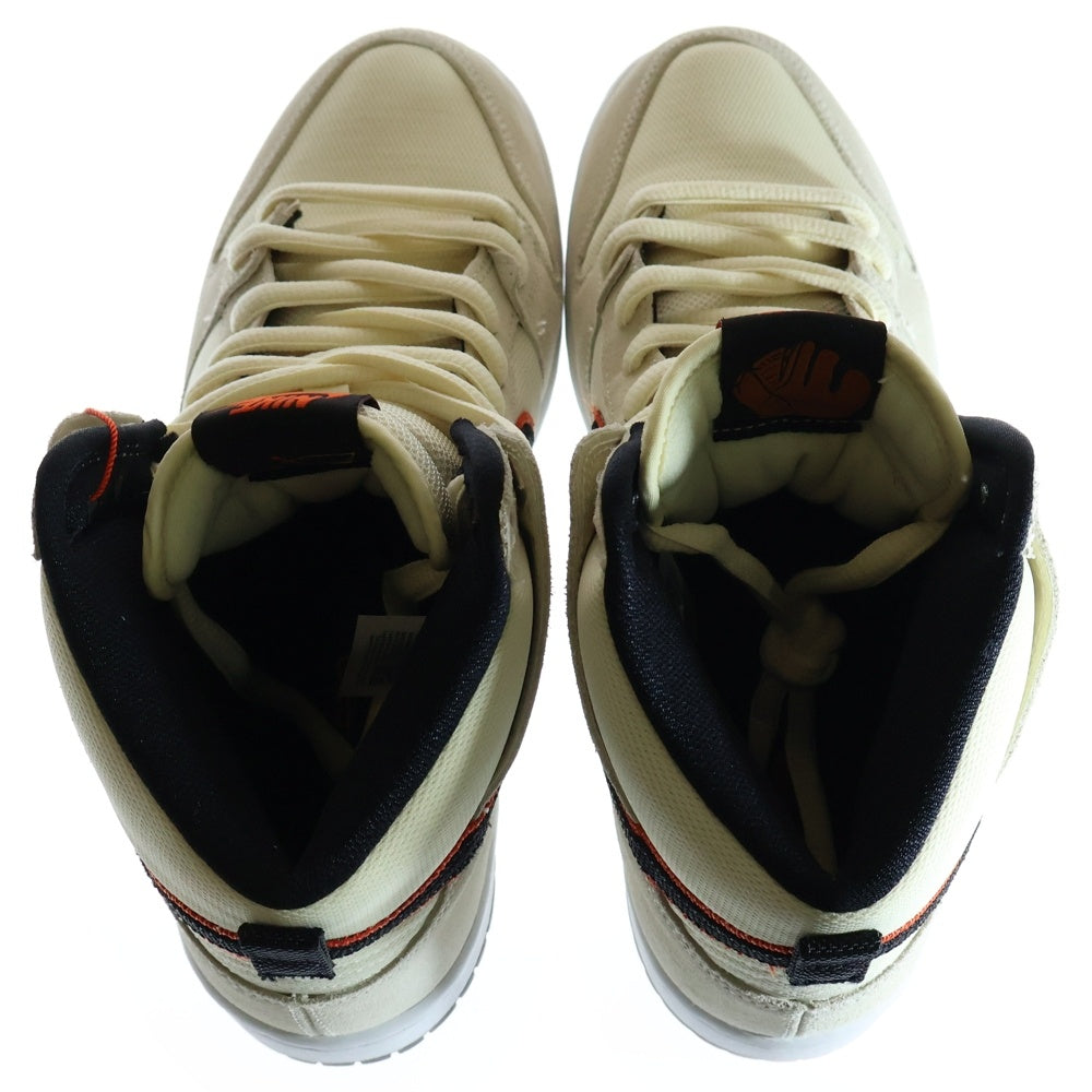 NIKE(ナイキ) SB Dunk High Pro Premium ダンク ハイ プロ プレミアム ハイカットスニーカー ホワイト DO9394-100 US8.5/26.5cm