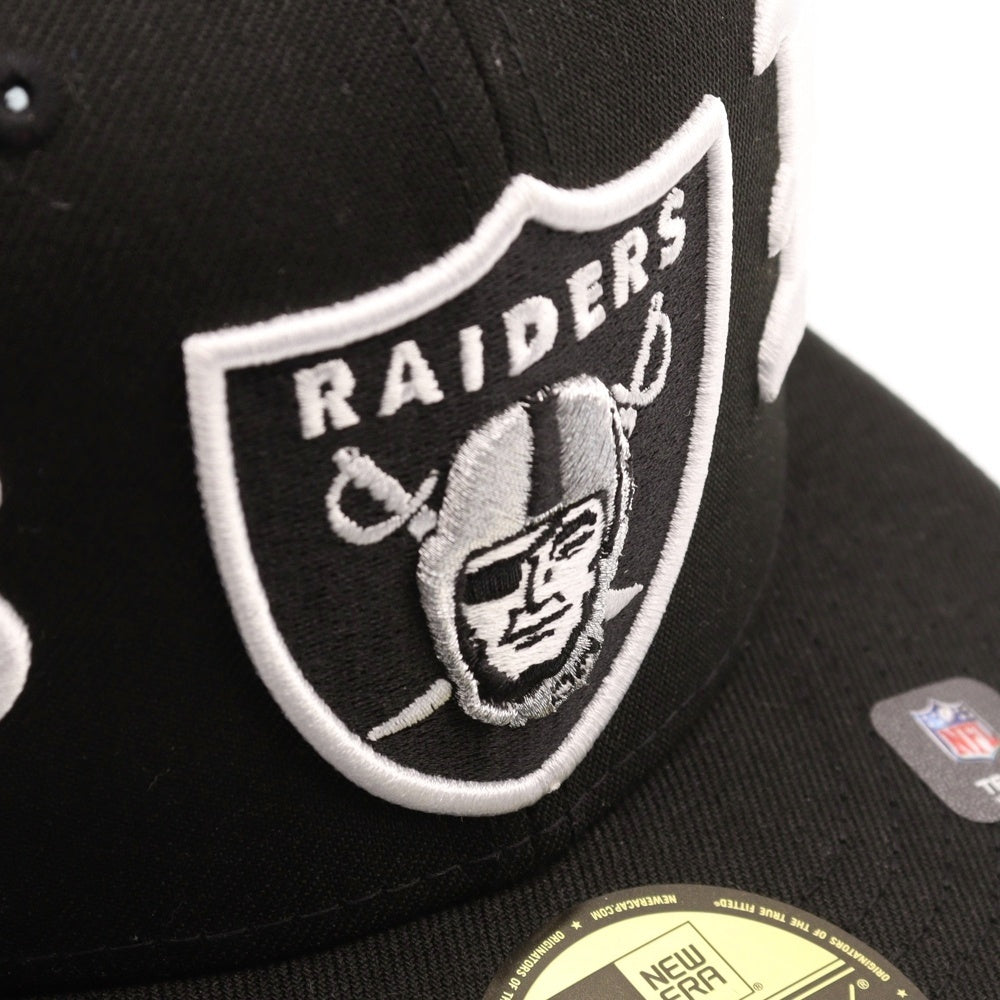 NEW ERA(ニューエラ) 59FIFTY×Born Raised Las Vegas Raiders Wordmark ベースボールキャップ 帽子 ブラック