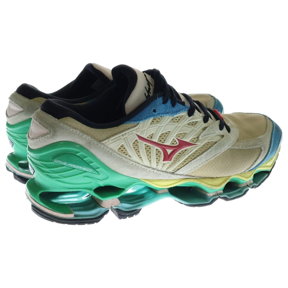 MIZUNO(ミズノ) WAVE PROPHECY LS D1GA241201 ウエーブプロフェシー モハーベデザート ハイリスクレッド ディーバブルー ローカットスニーカー マルチ US10.5/28.5cm