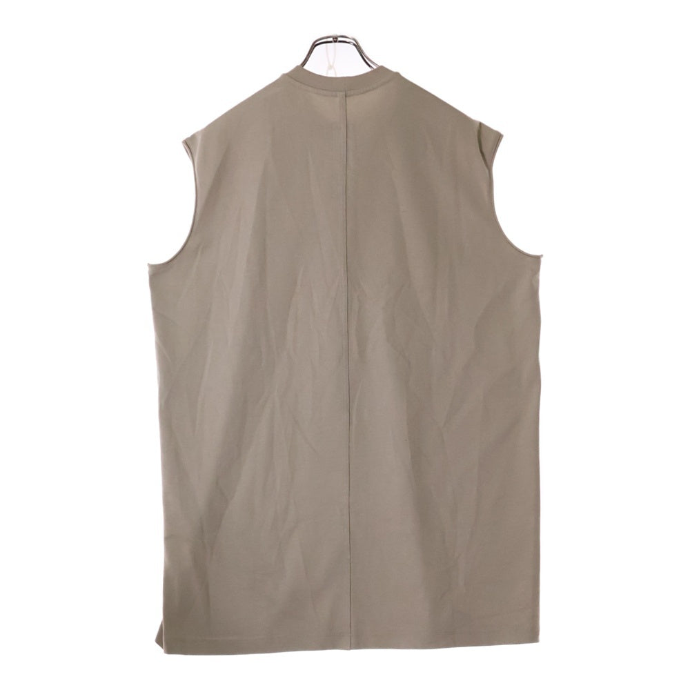 Rick Owens(リックオウエンス) 24SS TARP T タープノースリーブカットソー オーバーサイズ RU01D3160-BA
