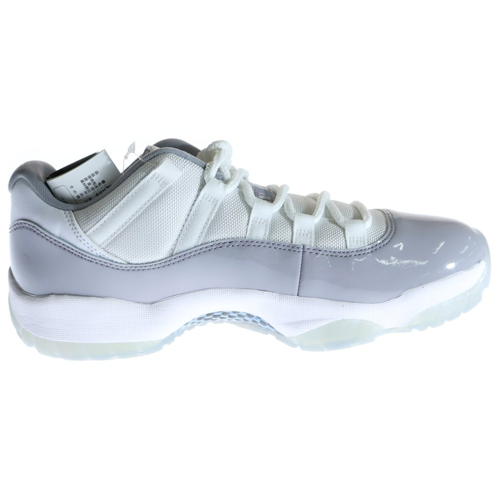 NIKE(ナイキ) AIR JORDAN 11 RETRO LOW Cement Grey AV2187-140 エアジョーダン11 セメントグレー ローカットスニーカー グレー/ホワイト US8.5/26.5cm