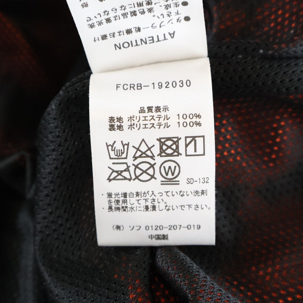 F.C.R.B./F.C.Real Bristol/FCRB(エフシーアールビー/エフシーレアルブリストル) 19AW × SOPH MULTI PATTERN TRAINING JACKET ソフ マルチパターン トレーニングジャケット レッド/ブラック FCRB-192030
