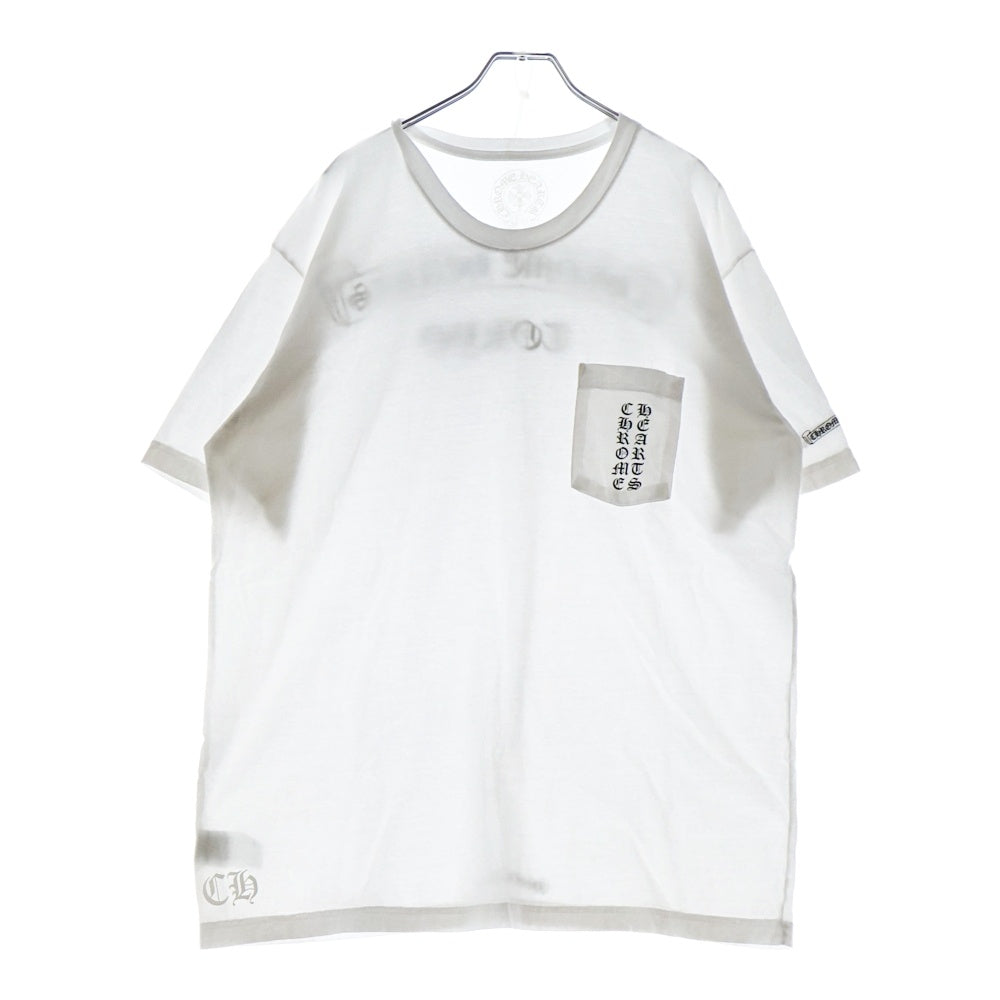 CHROME HEARTS(クロムハーツ) CH T-SHRT TOKYO LTD 東京限定バックプリント 半袖Tシャツ カットソー ホワイト