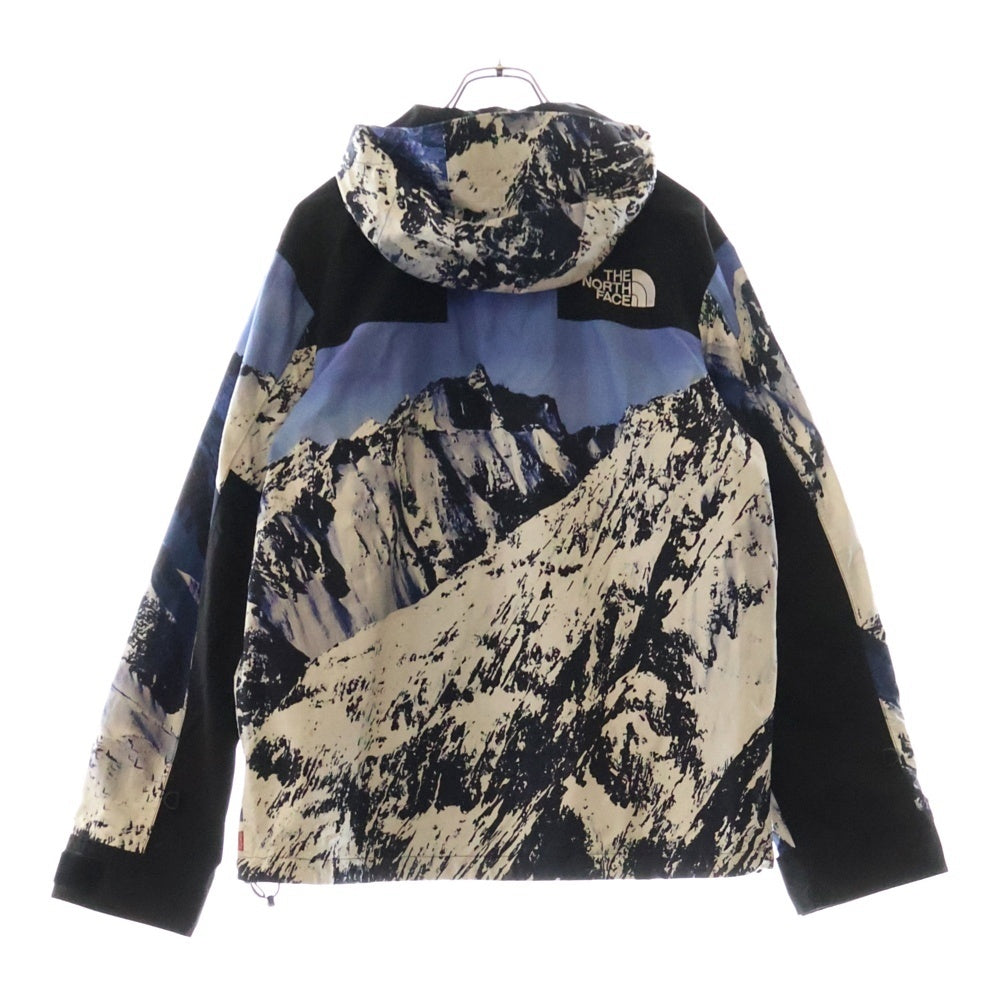 SUPREME(シュプリーム) 17AW ×THE NORTH FACE Mountain Parka ザノースフェイス 雪山マウンテンパーカー ジャケット ブルー/ホワイト NF0A3CAF