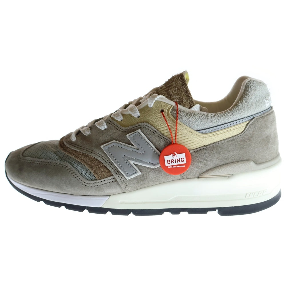 New Balance(ニューバランス) U997MG スエード ローカットスニーカー ブラウン US9/27cm
