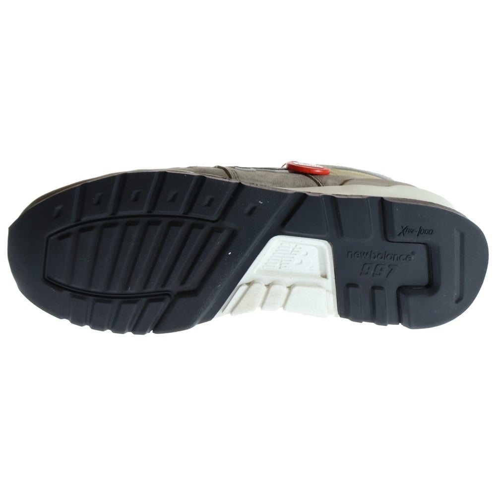 New Balance(ニューバランス) U997MG スエード ローカットスニーカー ブラウン US9/27cm