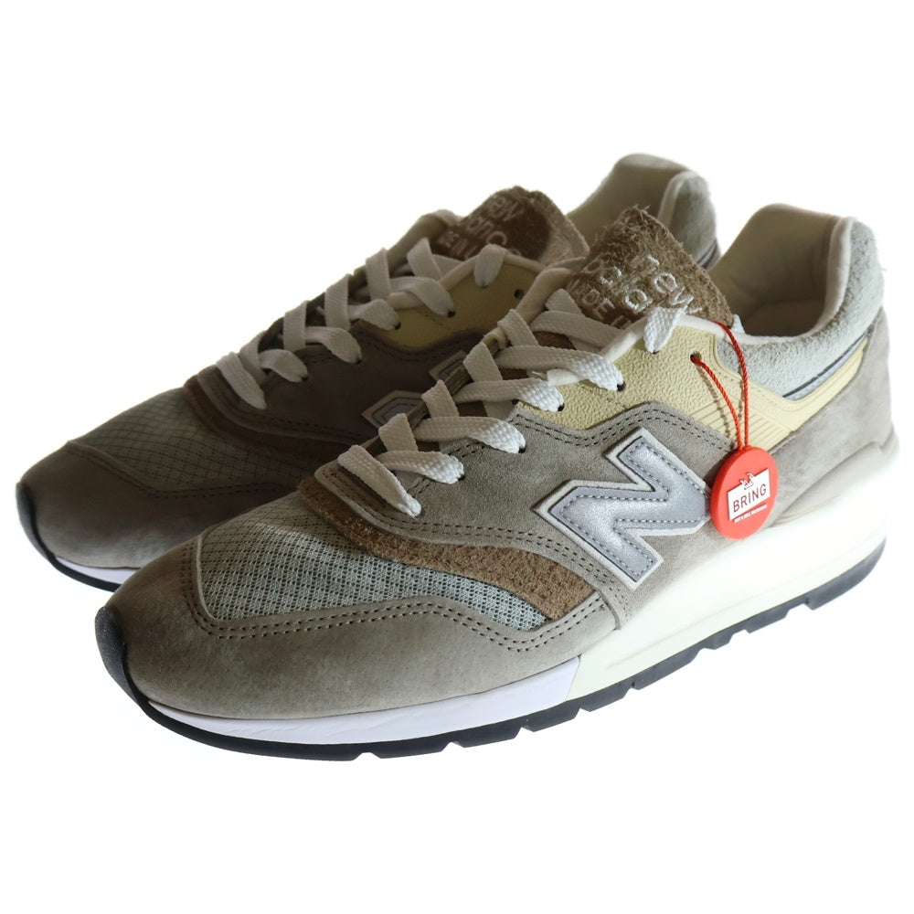New Balance(ニューバランス) U997MG スエード ローカットスニーカー ブラウン US9/27cm
