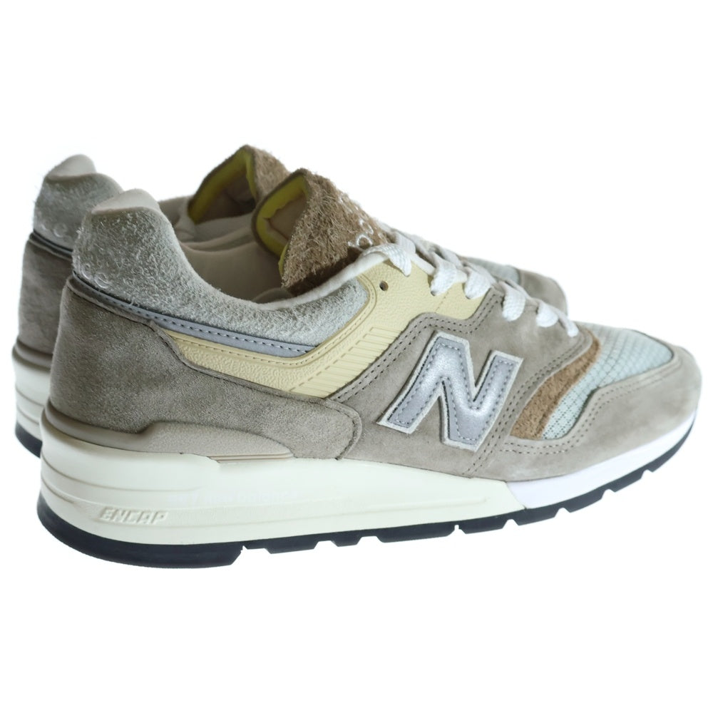 New Balance(ニューバランス) U997MG スエード ローカットスニーカー ブラウン US9/27cm