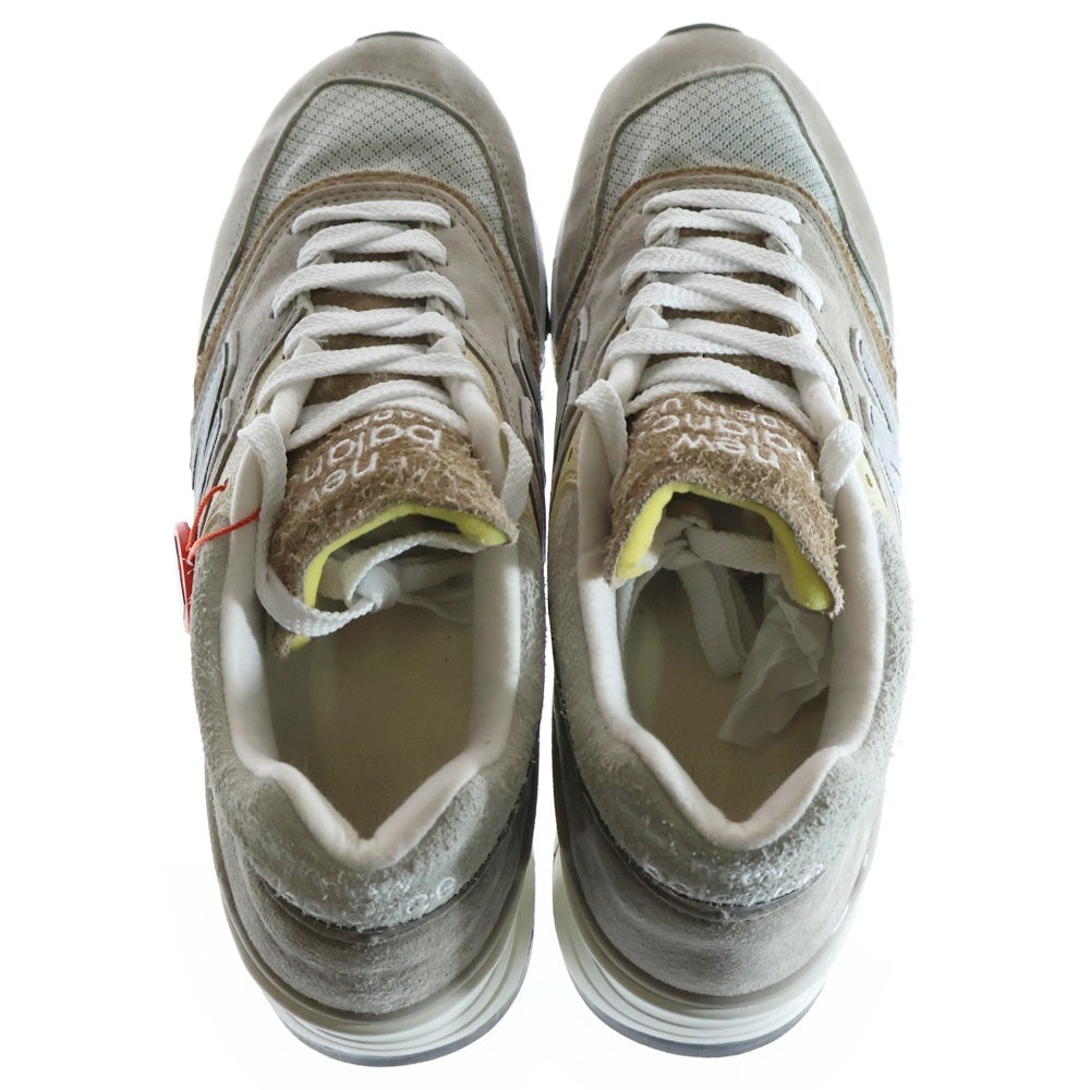 New Balance(ニューバランス) U997MG スエード ローカットスニーカー ブラウン US9/27cm