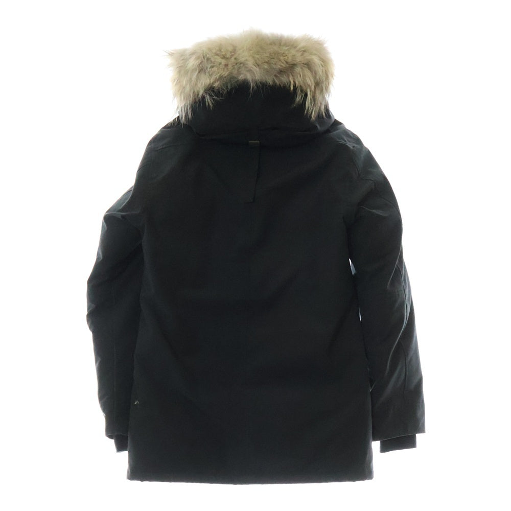 CANADA GOOSE(カナダグース) JASPER PARKA ジャスパーパーカ ファー付 フーデット ダウンジャケット ブラック 3438JM