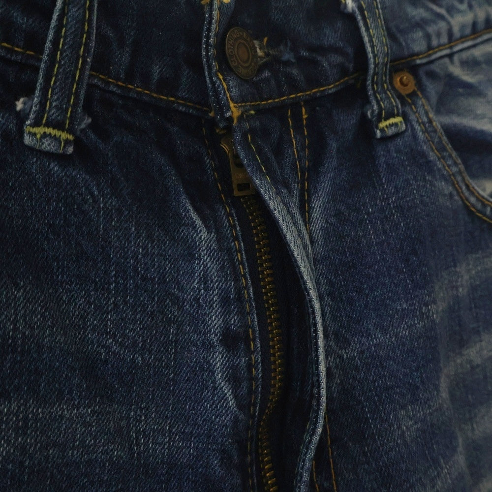 DENIME(ドゥニーム) ストレートデニムパンツ インディゴ