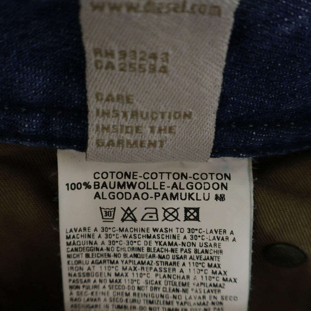 DIESEL INDUSTRY(ディーゼルインダストリー) ZATHAN ダメージ加工 フレアデニムパンツ インディゴ 00ECALA6001